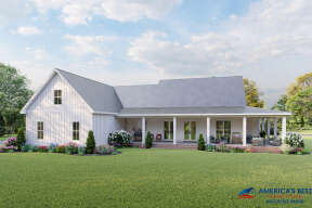 Modern Farmhouse House Plan #041-00223 Elevation Photo