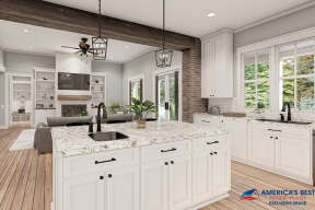 Modern Farmhouse House Plan #041-00223 Additional Photo