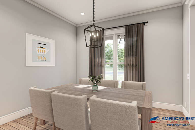 Modern Farmhouse House Plan #041-00223 Additional Photo