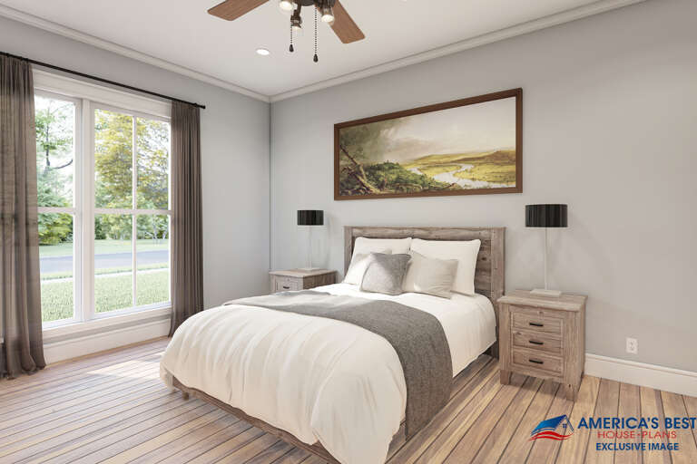 Modern Farmhouse House Plan #041-00223 Additional Photo