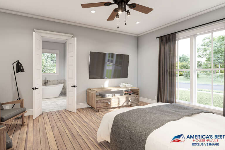 Modern Farmhouse House Plan #041-00223 Additional Photo