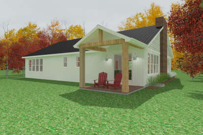 Country House Plan #1462-00020 Elevation Photo