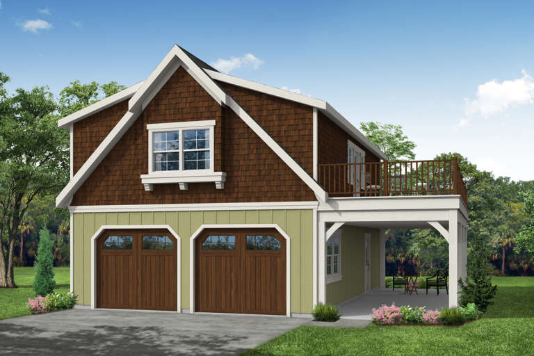House Plan House Plan #24478 Front Elevation 