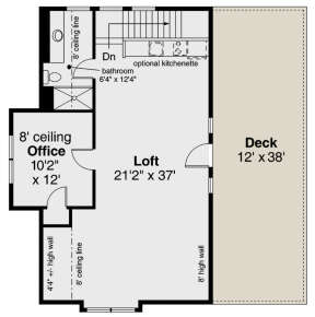 Main Floor for House Plan #035-00857