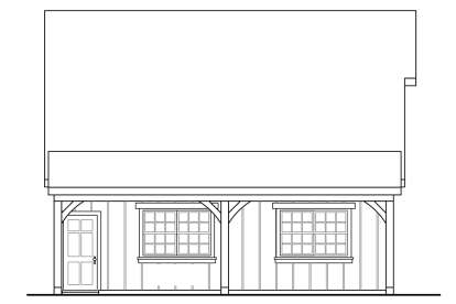 Barn House Plan #035-00858 Elevation Photo