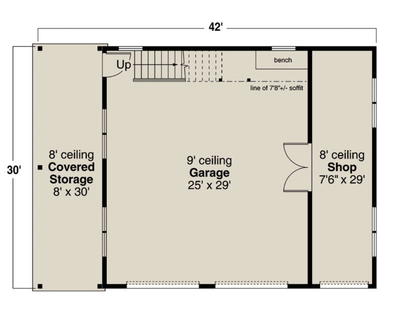 House Plan House Plan #24479 Drawing 1