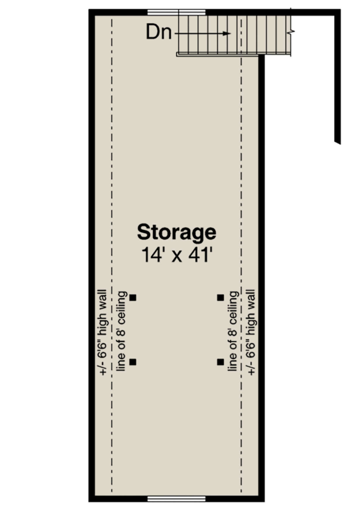 Storage for House Plan #035-00859