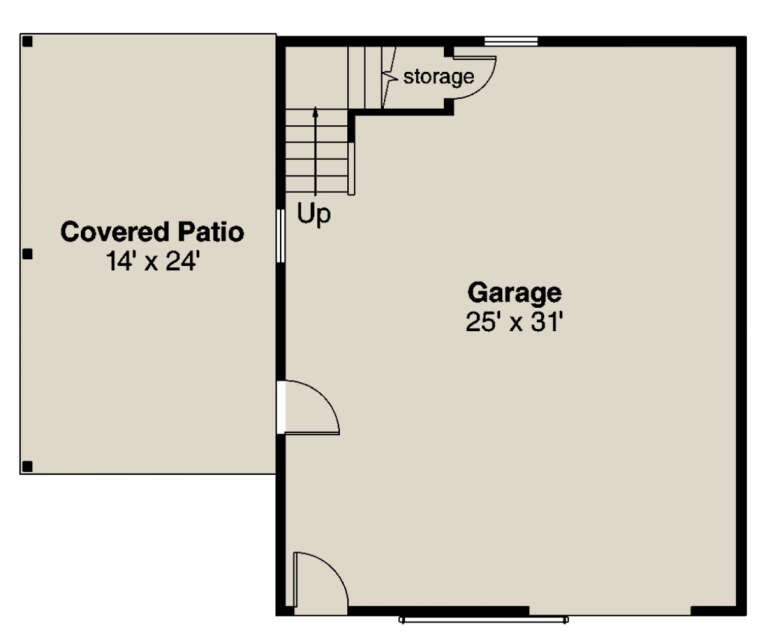 House Plan House Plan #24481 Drawing 1