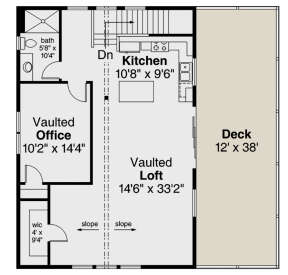 Main Floor for House Plan #035-00861