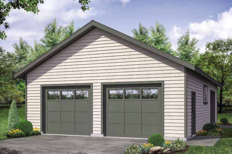 House Plan House Plan #24483 Front Elevation 