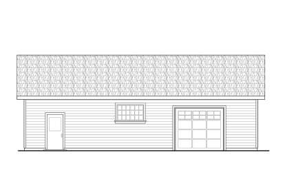 Traditional House Plan #035-00862 Elevation Photo