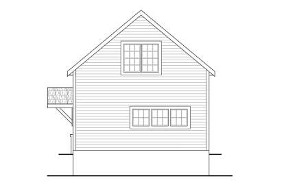 Traditional House Plan #035-00864 Elevation Photo