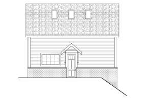 Traditional House Plan #035-00864 Elevation Photo