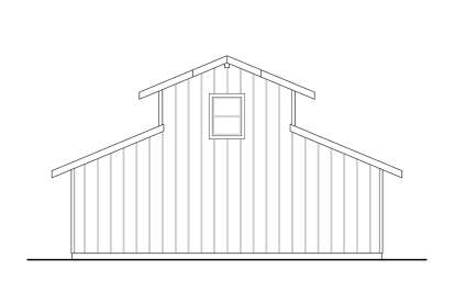Barn House Plan #035-00865 Elevation Photo