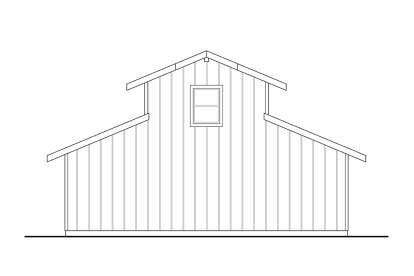 Barn House Plan #035-00865 Elevation Photo