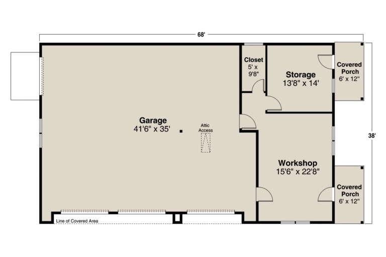 House Plan House Plan #24489 Drawing 1