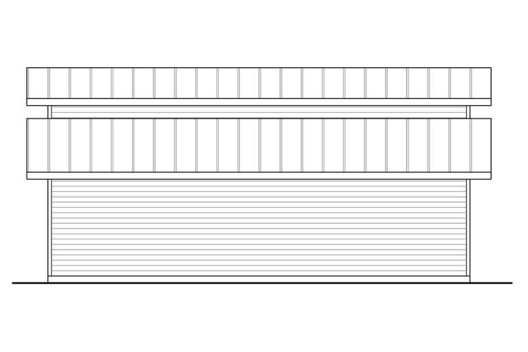 Barn House Plan #035-00869 Elevation Photo