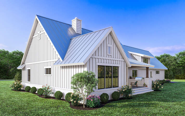 Modern Farmhouse House Plan #9401-00109 Elevation Photo