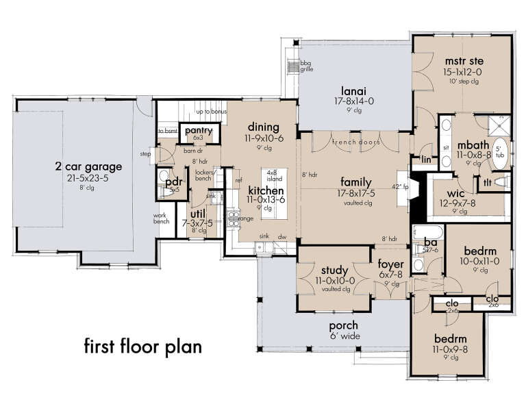 House Plan House Plan #24492 Drawing 1
