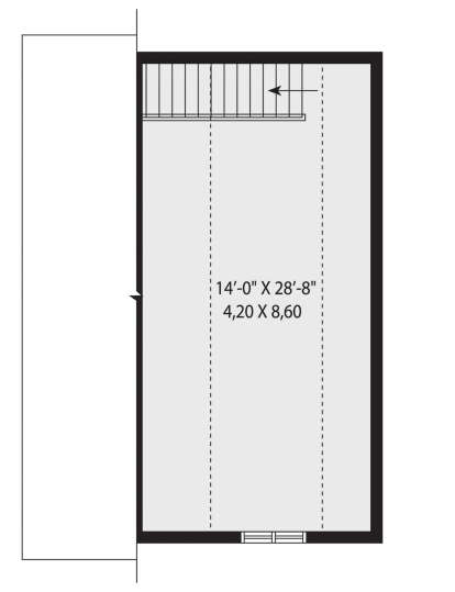 Bonus Room for House Plan #034-01244