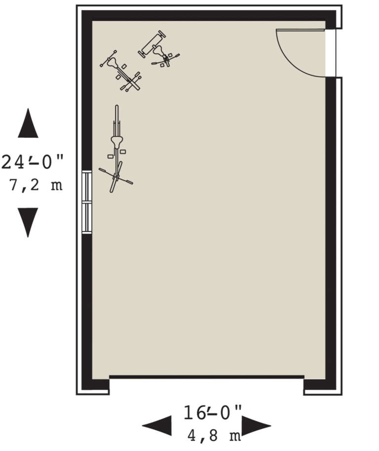 House Plan House Plan #24496 Drawing 1