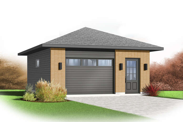 House Plan House Plan #24497 Front Elevation 