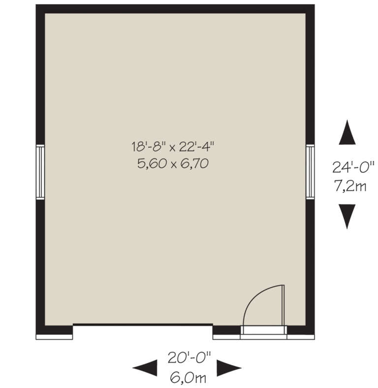 House Plan House Plan #24497 Drawing 1