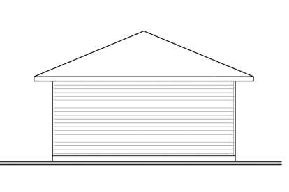 Modern House Plan #034-01248 Elevation Photo