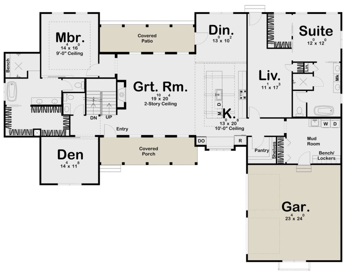 Main Floor for House Plan #963-00423