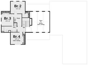 Second Floor for House Plan #963-00423