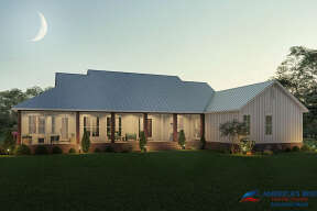 Modern Farmhouse House Plan #041-00224 Elevation Photo