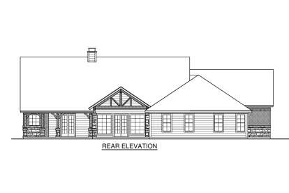 Country House Plan #5445-00371 Elevation Photo