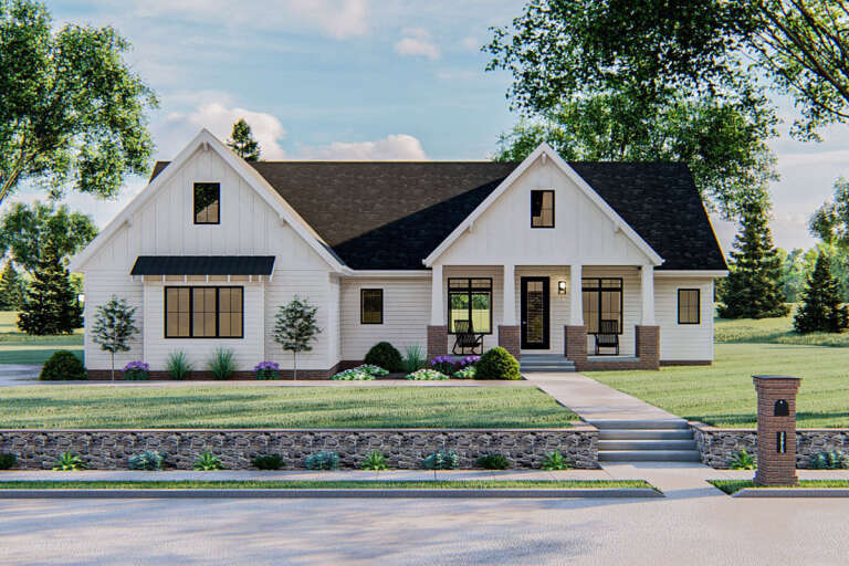 House Plan House Plan #24509 Front Elevation 
