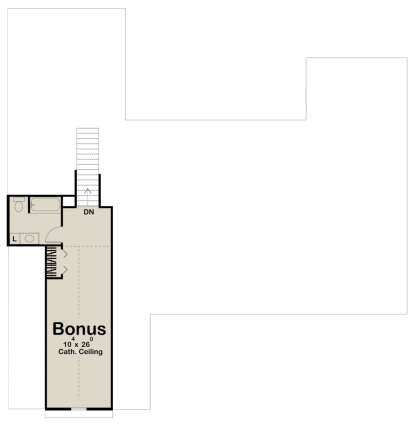 Bonus Room for House Plan #963-00424