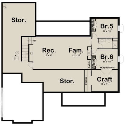 Basement for House Plan #963-00424