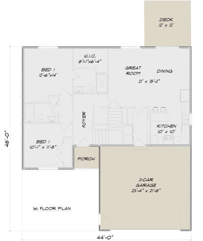 Main Floor for House Plan #5678-00017