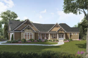 Craftsman House Plan #6082-00180 Elevation Photo