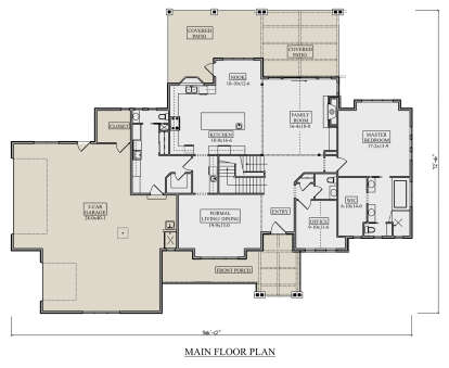 Main Floor for House Plan #5631-00124