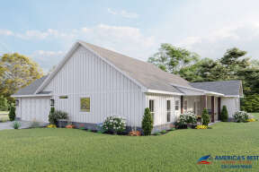 Modern Farmhouse House Plan #041-00225 Elevation Photo
