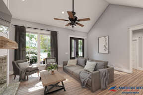 Modern Farmhouse House Plan #041-00225 Additional Photo
