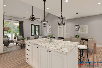 Modern Farmhouse House Plan #041-00225 Additional Photo