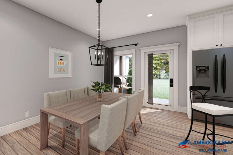 Modern Farmhouse House Plan #041-00225 Additional Photo