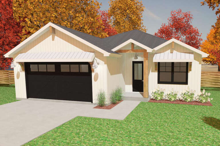 House Plan House Plan #24518 Front Elevation