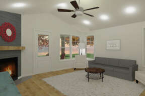 Modern Farmhouse House Plan #1462-00024 Additional Photo