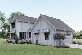 Modern Farmhouse House Plan #1462-00026 Elevation Photo