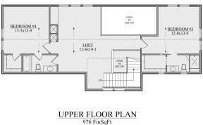 Second Floor for House Plan #5631-00126