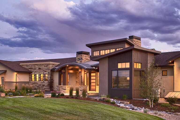 Mountain House Plan #5631-00127 Elevation Photo