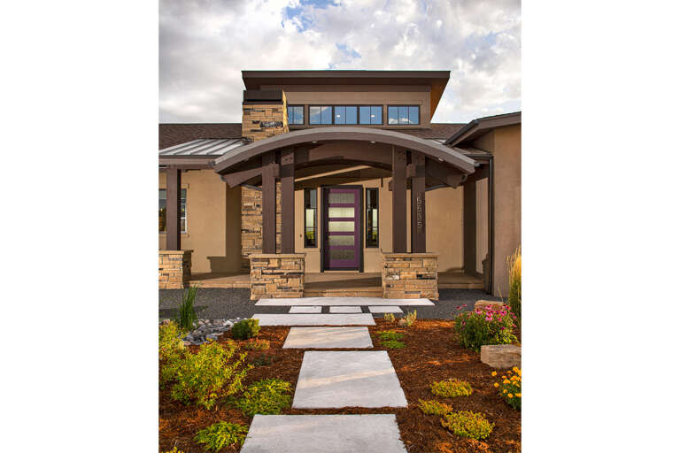 Mountain House Plan #5631-00127 Elevation Photo