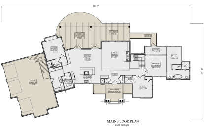 Main Floor for House Plan #5631-00127