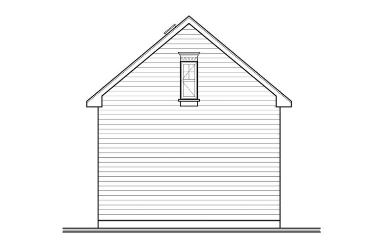 Traditional House Plan #034-01251 Elevation Photo